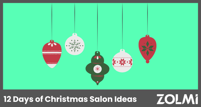 12 days of Christmas salon ideas
