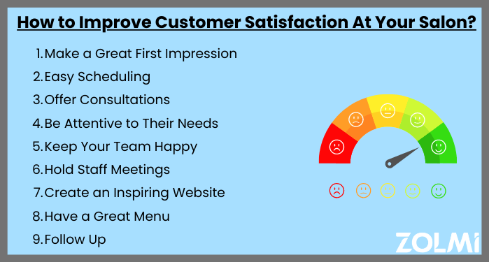 How to improve customer satisfaction at your salon