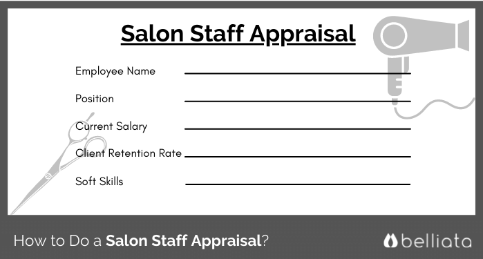 Salon staff appraisal