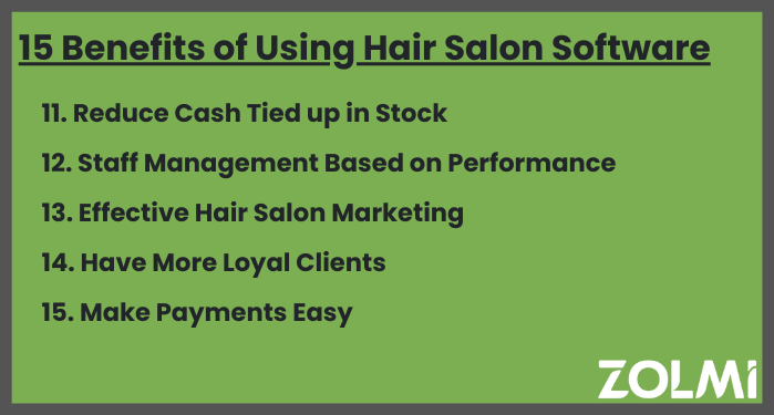 Benefits of using hair salon software