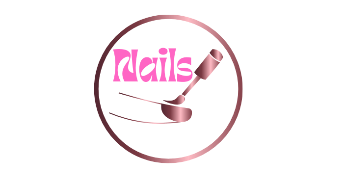 Clipart nail salon logo design