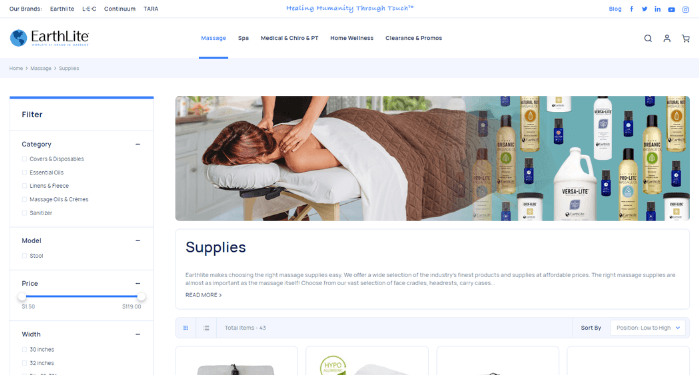 Massage supplies wholesale recommendation