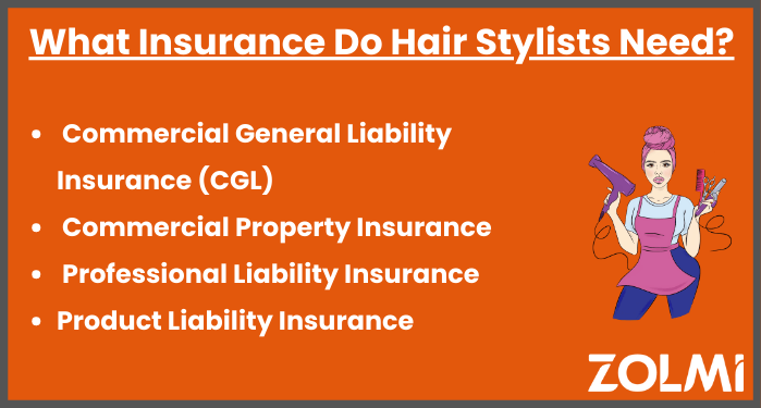 What insurance do hair stylists need?