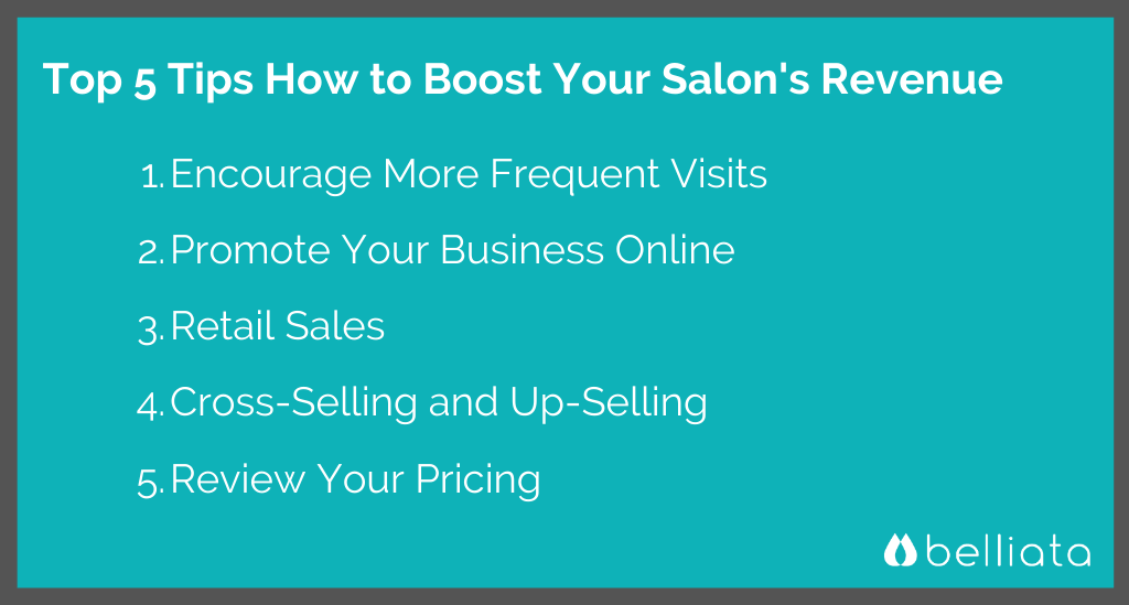 Top 5 Tips How to Increase Salon's Revenue 