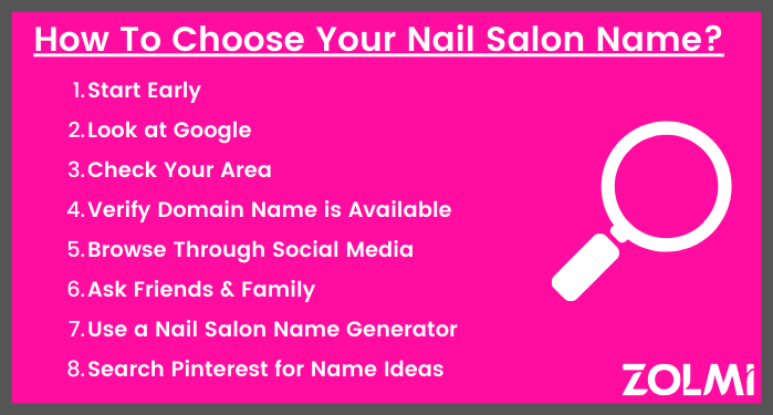 How to choose your nail salon name