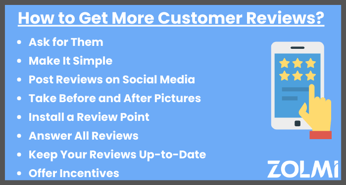 How to get more customer reviews