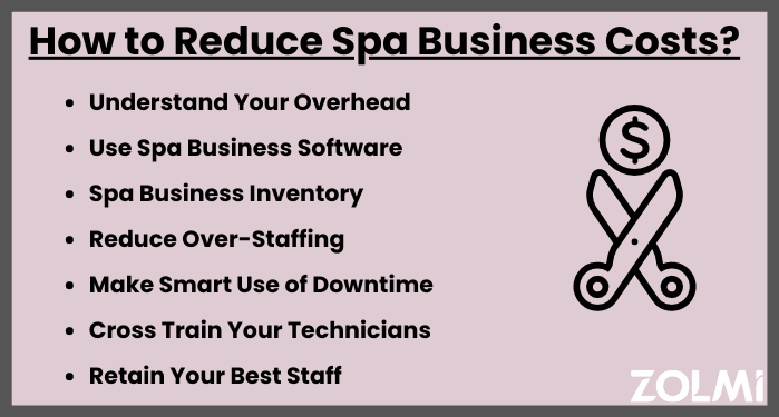 How to reduce spa business costs
