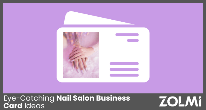 Eye-Catching Nail Salon Business Card Ideas