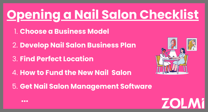 Opening a nail salon checklist