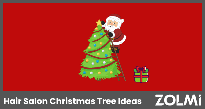 Salon Christmas Tree Ideas