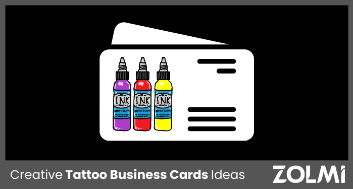 Creative Tattoo Business Cards Ideas