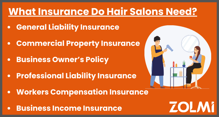 What insurance do you need to own a salon